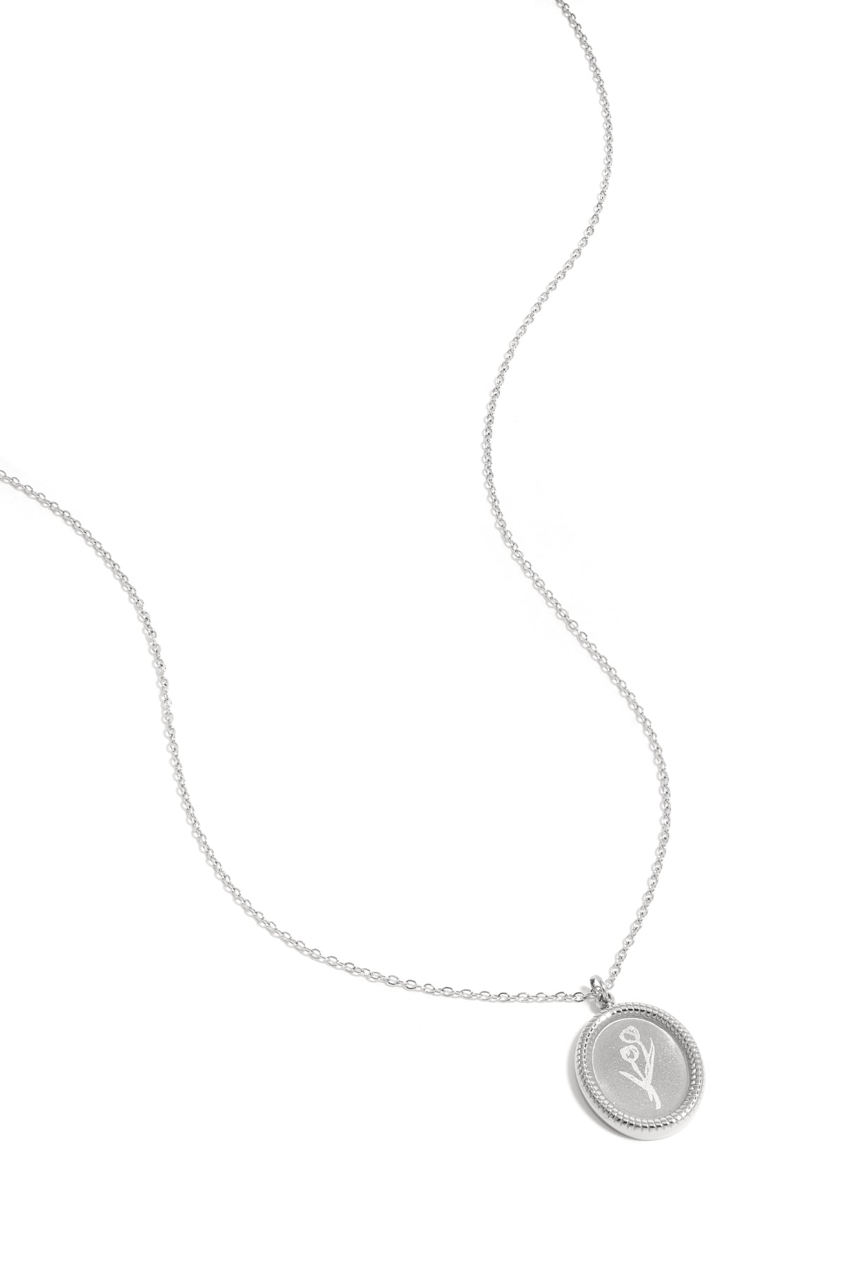 Tulip Blossom Stainless Steel Necklace