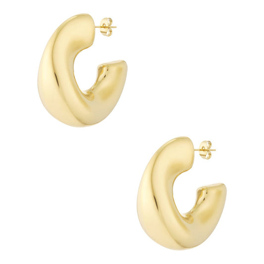 Stylish Irregular Hoop Earrings for Daily Wear