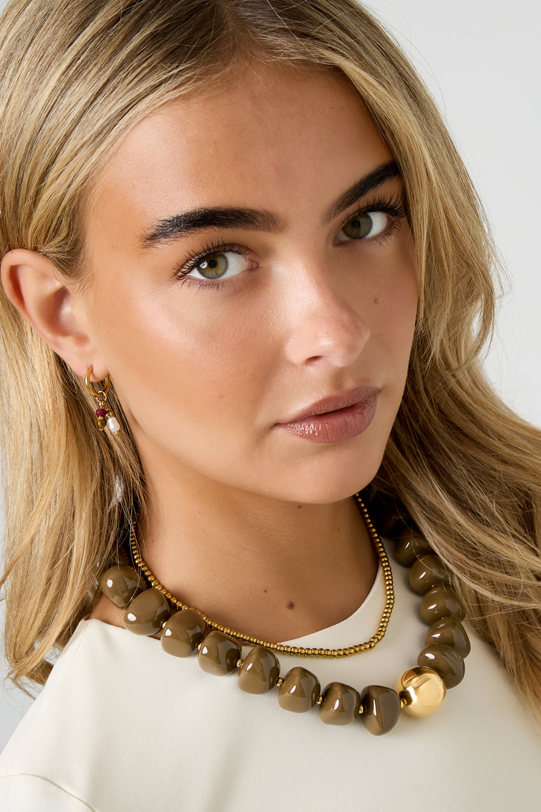 Acrylic Beaded Necklaces Beads Retro Daily Classic Series Women's jewelry