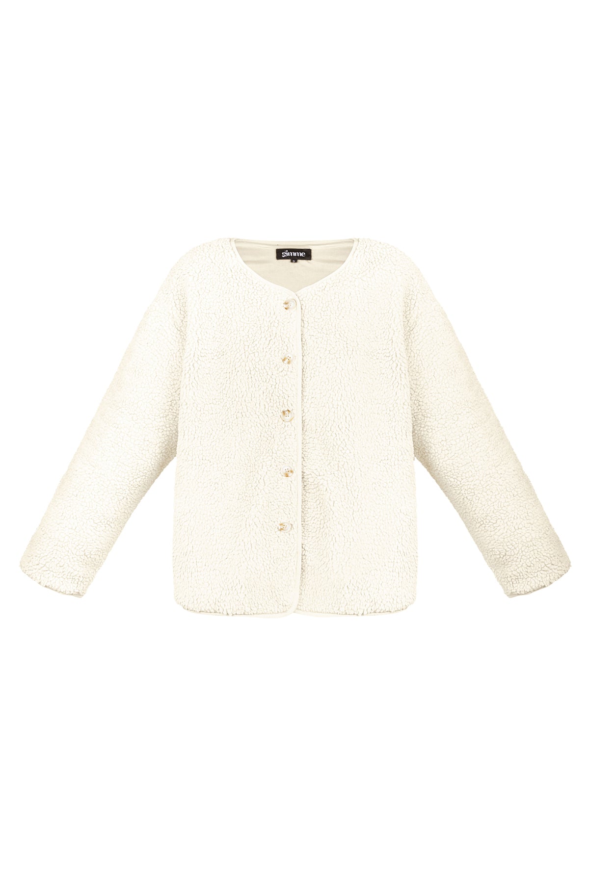 Woven Polyester Fiber Women's Cardigan Casual Solid Color Fall/Winter