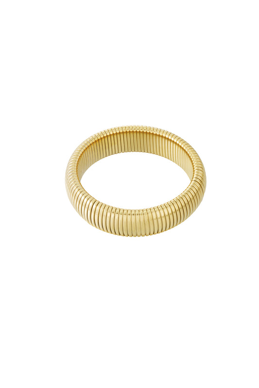 Stoere en trendy stretcharmband