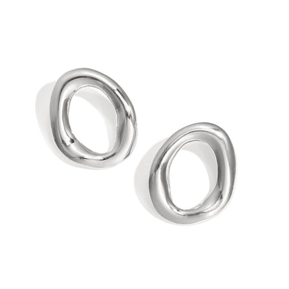 Stylish Circle Stud Earrings for Everyday Wear