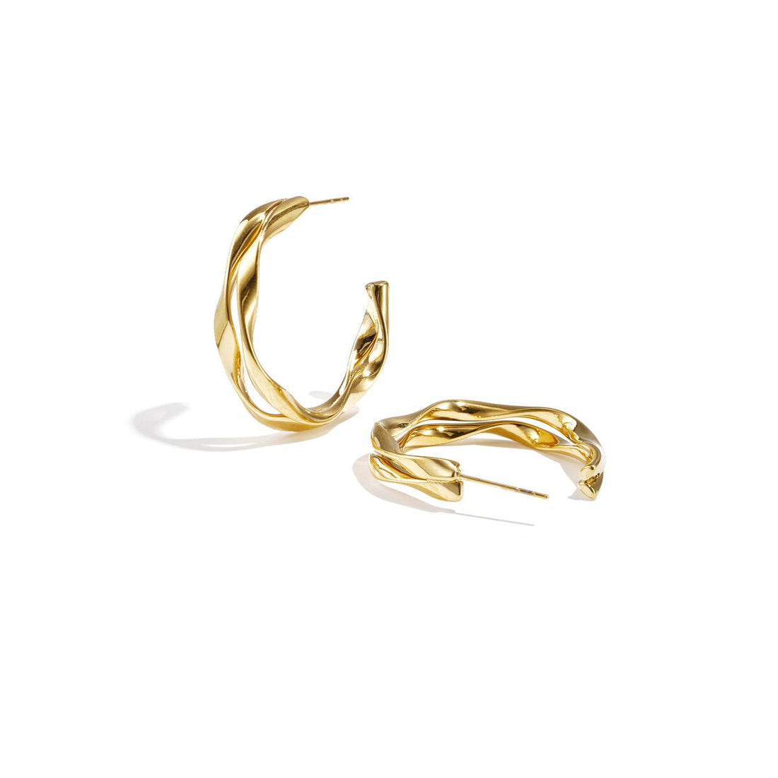 Stylish Stainless Steel Hoop Earrings for Women