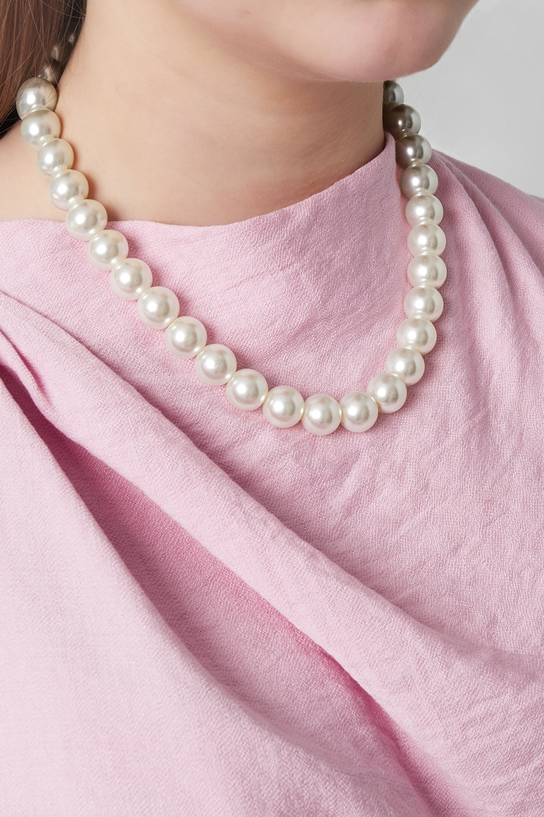 Pearl baby necklace -14mm
