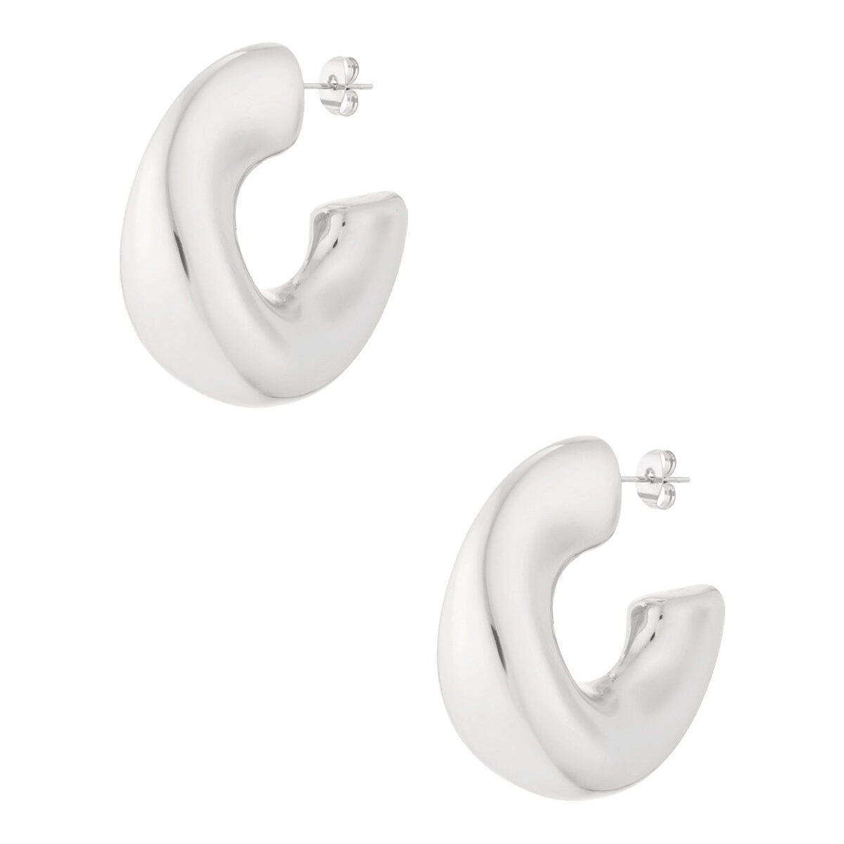 Stylish Irregular Hoop Earrings for Daily Wear