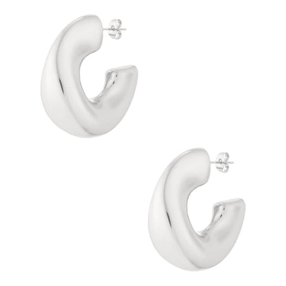 Stylish Irregular Hoop Earrings for Daily Wear