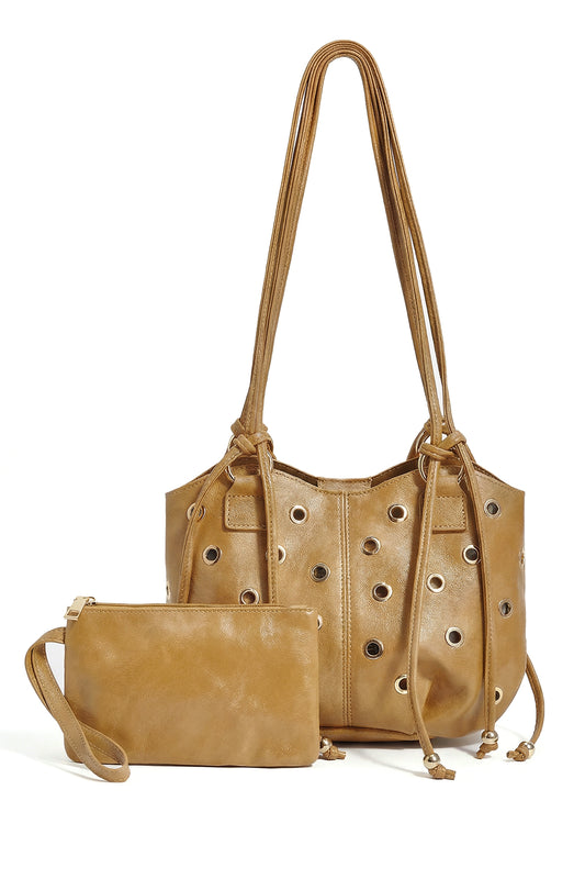 Shoulder Bags Solid Color Casual PU Daily Accessories